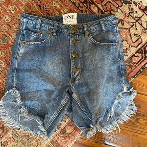 One Teaspoon Frankie Jean Shorts